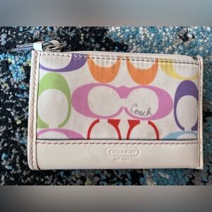 Coach card holder